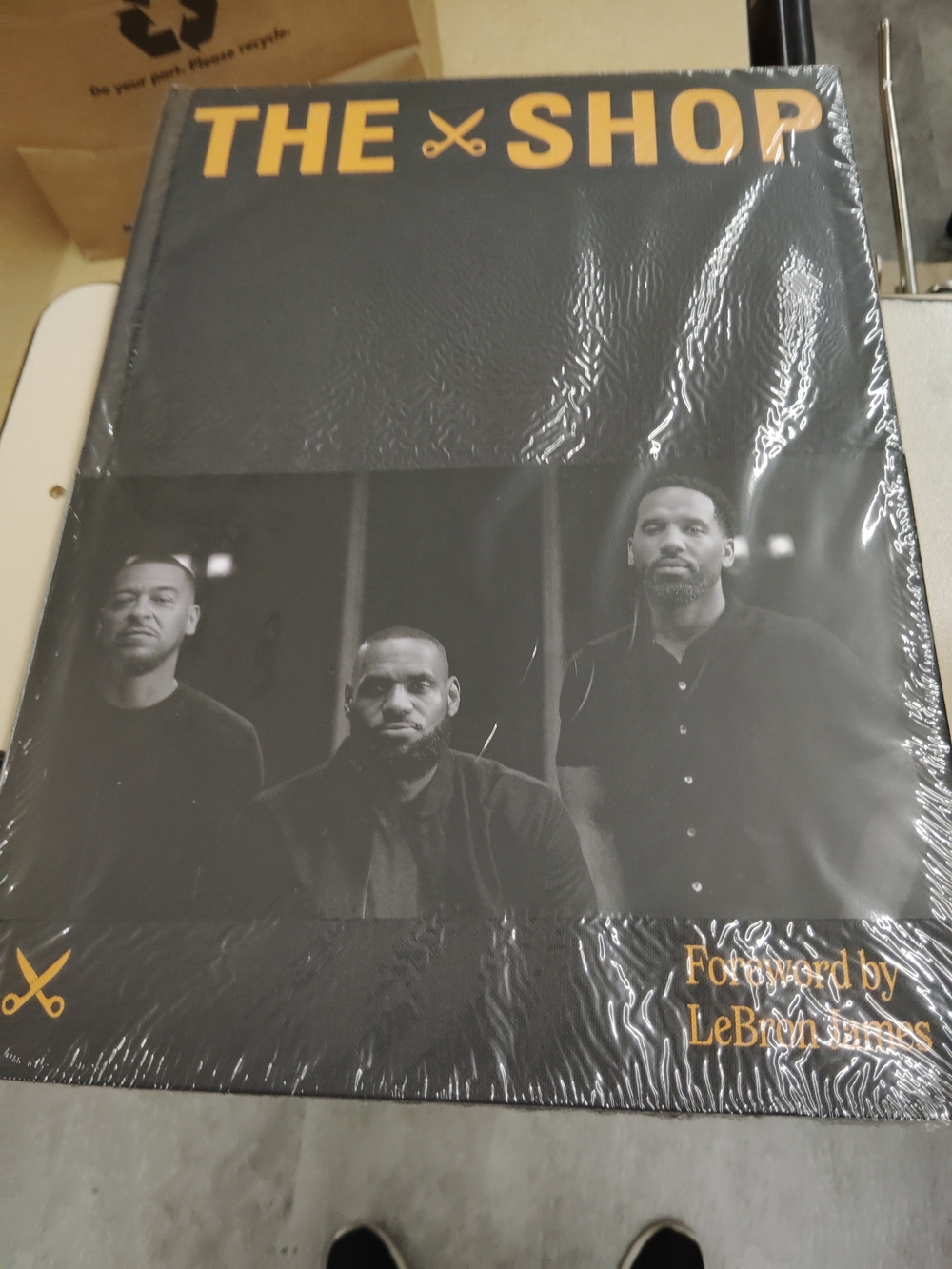 THE SHOP Hardcover Book – Black & Gold Cover